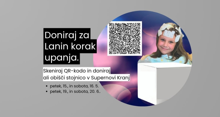 V Supernovi Kranj zbirajo donacije za Lano